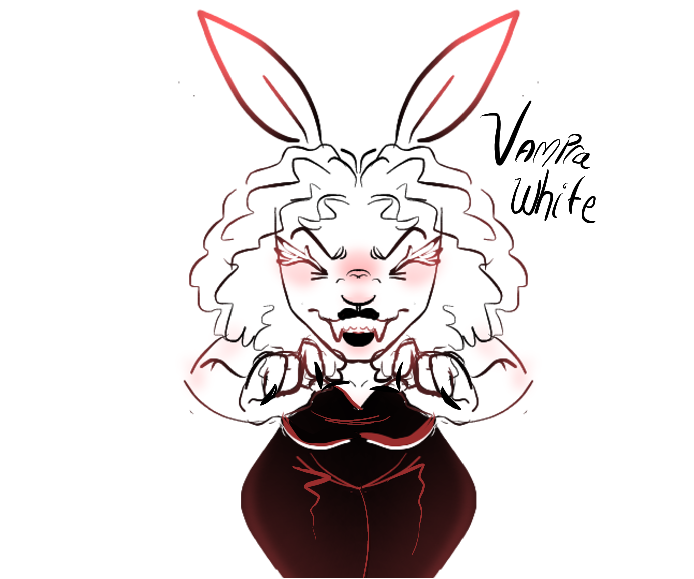 Fnaf Female Rabbit white rabbit (fnaf world) by WhiteRabbitbbg on DeviantArt