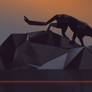 Low Poly Panther - The Prowl