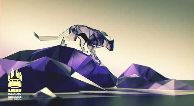Low Poly Panther - The Burned