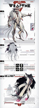 Warframe Concept Art: Wraithe the Reaper Incarnate