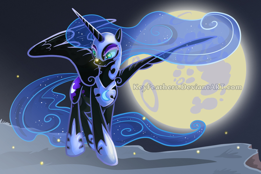 Nightmaremoonsml2 by Key-FeathersMLP