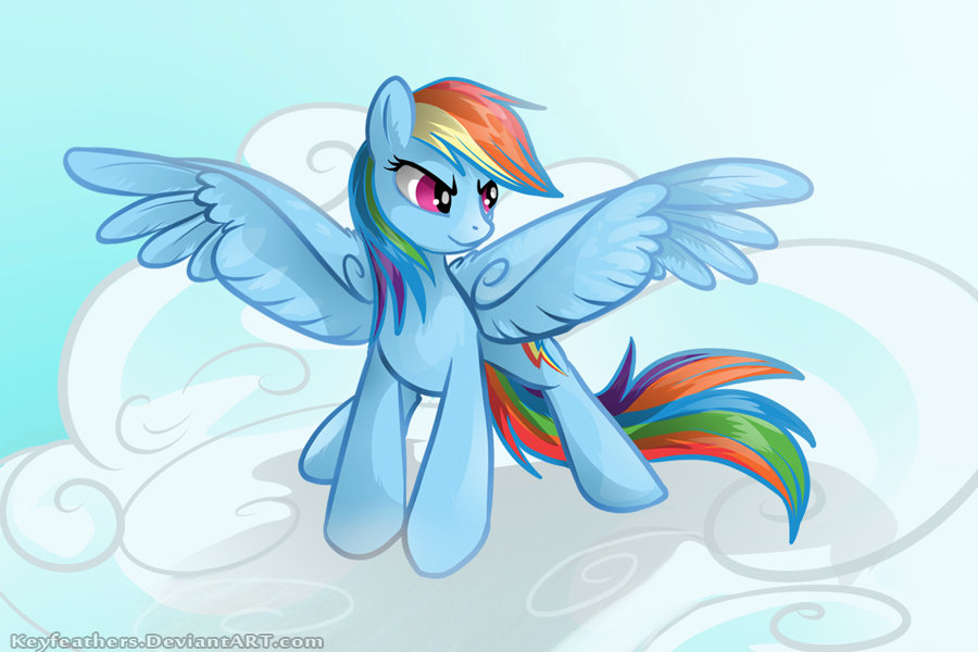 Dashie by Key-FeathersMLP