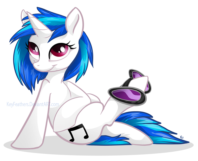 The DJ by Key-FeathersMLP