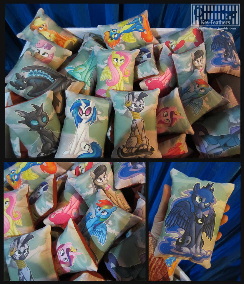 Plushie prints by Key-FeathersMLP