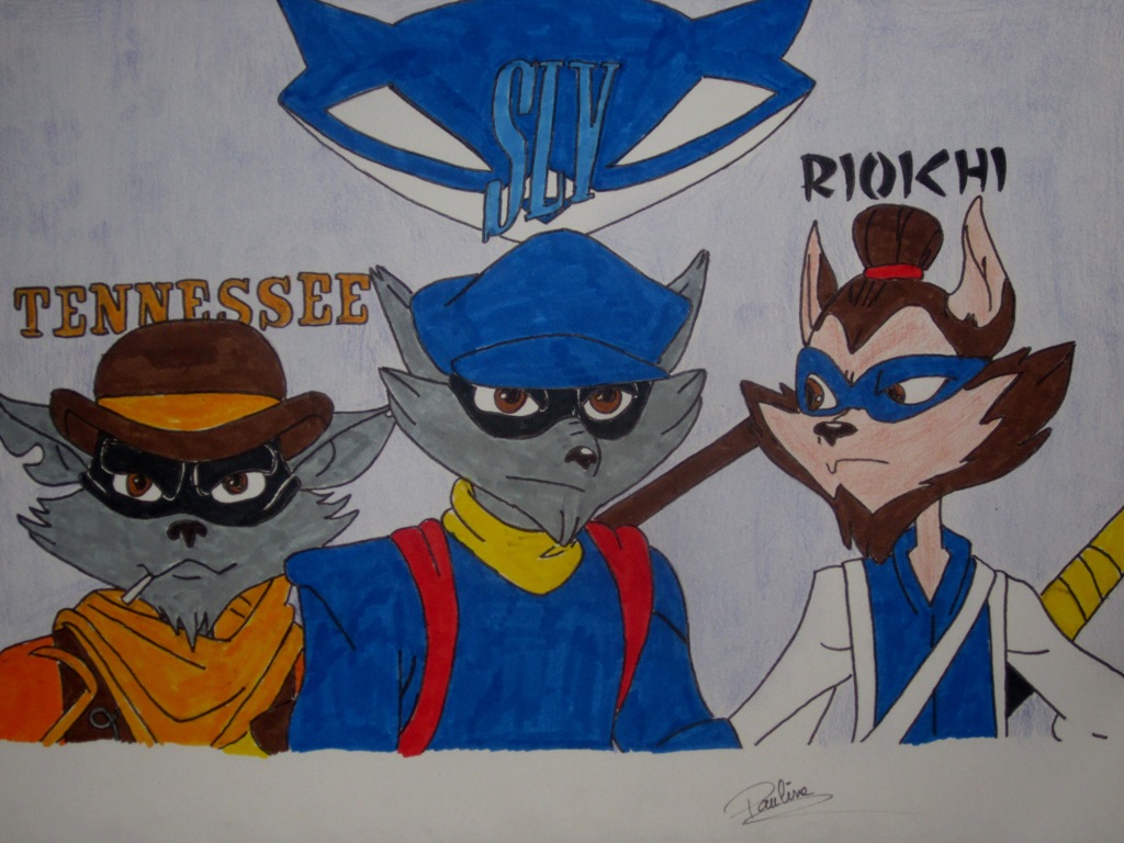 Sly, Rioichi And Tennessee Kid Cooper