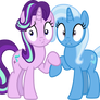 Starlight and Trixie (caught)
