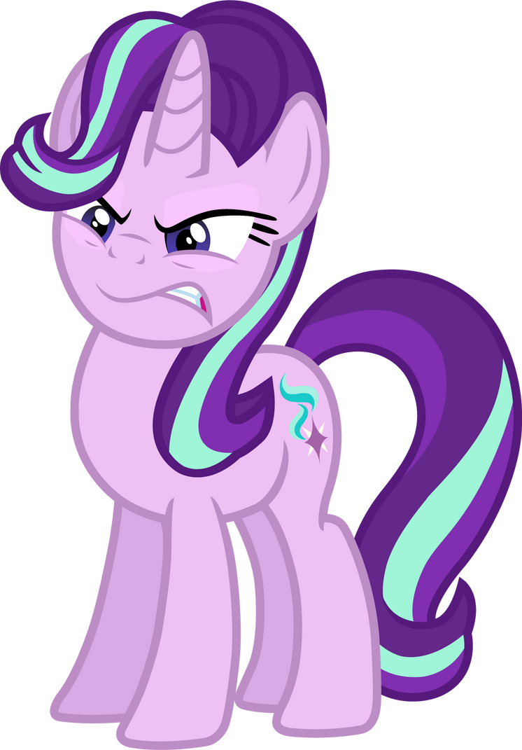 Starlight Glimmer (angry vector) by davidsfire on DeviantArt