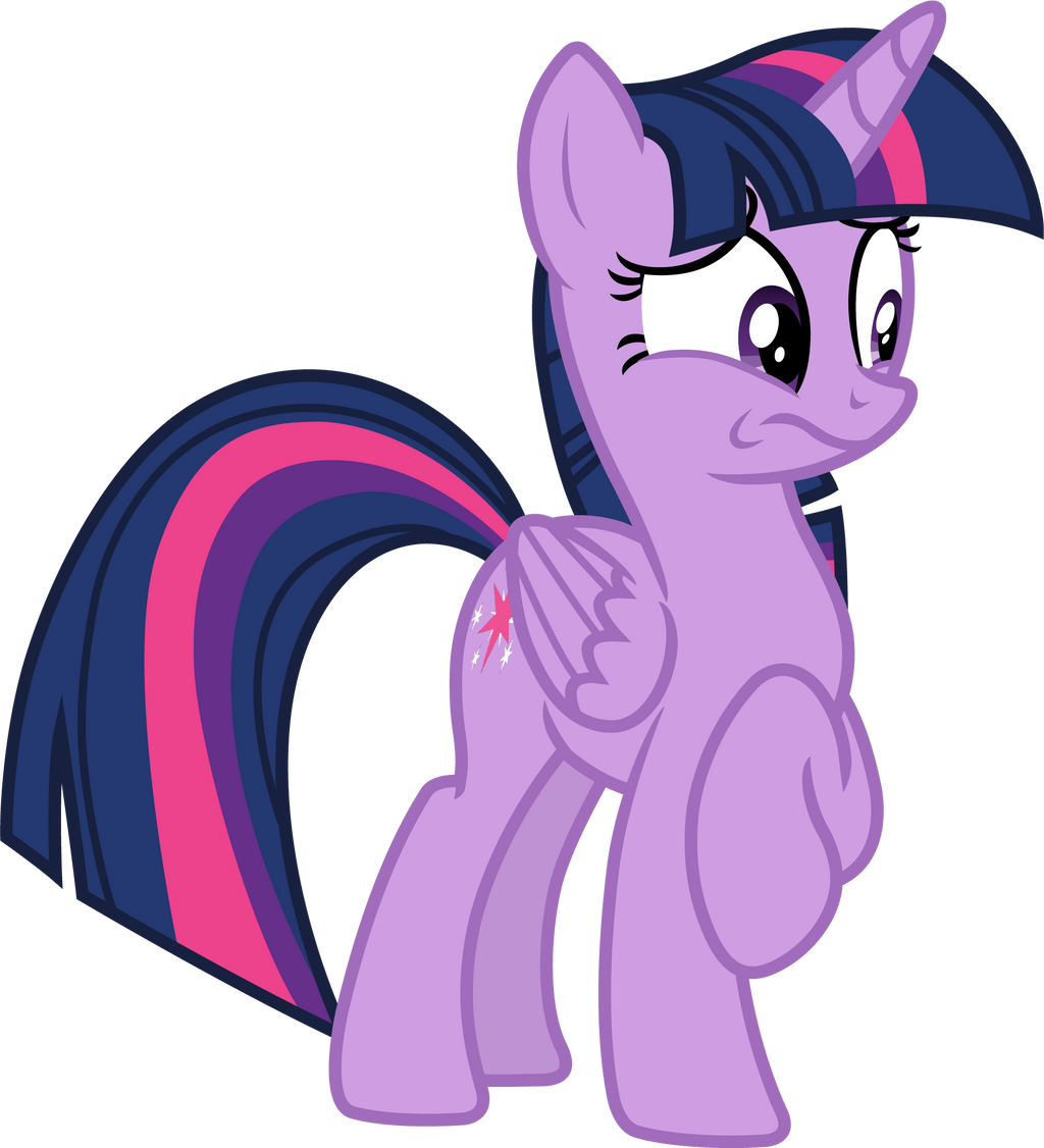Scared twilight (vector) by davidsfire on DeviantArt