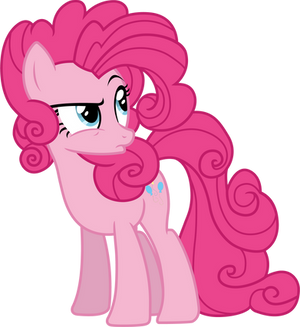 Puffy mane Pinky (vector)