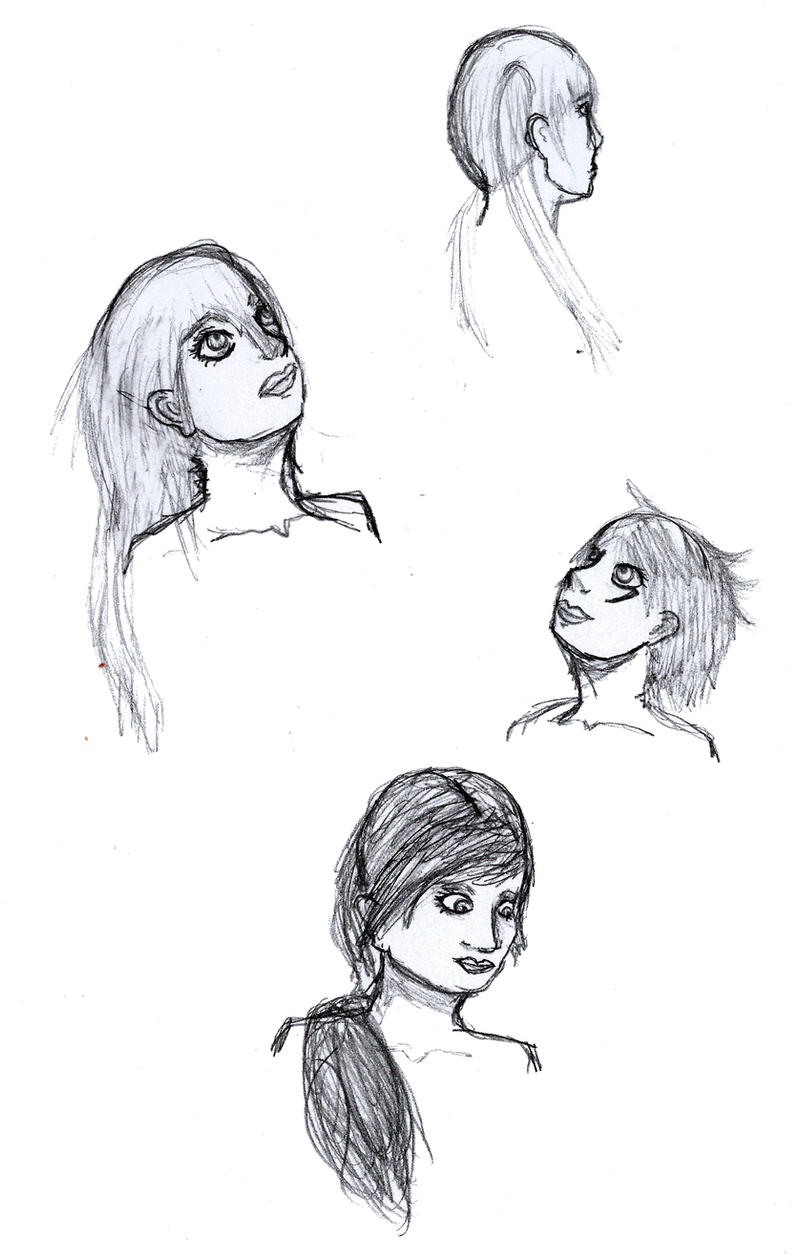 Head angles practice by Mahersal on DeviantArt