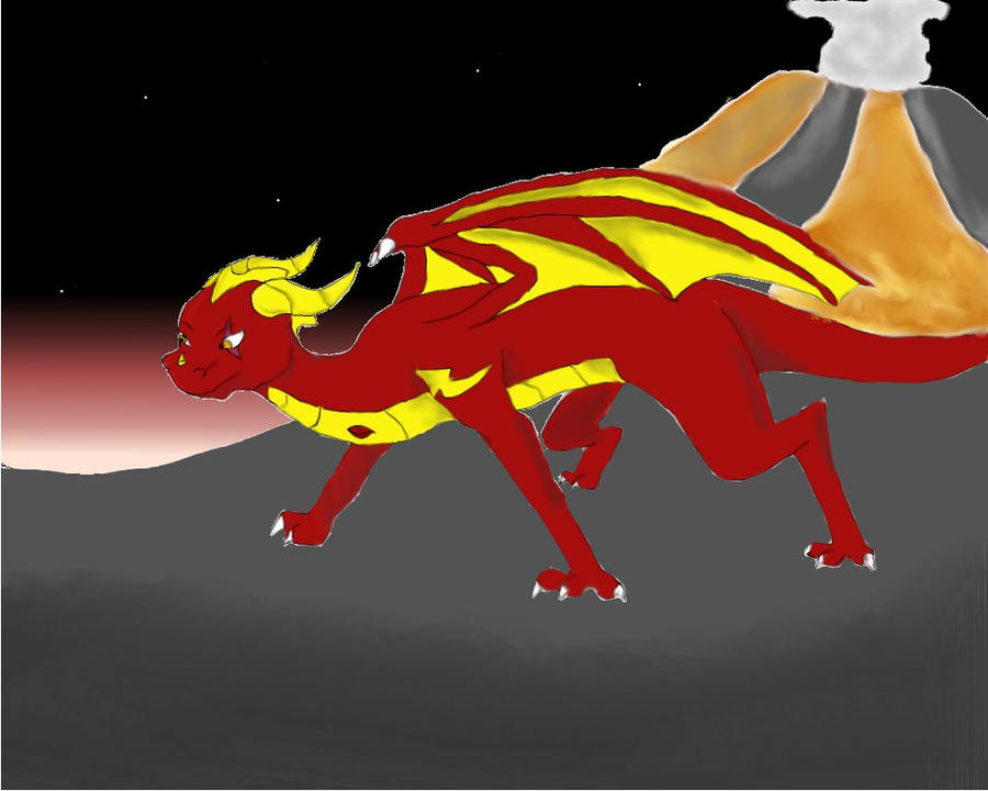 Fire Rapton by Draweraptor on DeviantArt