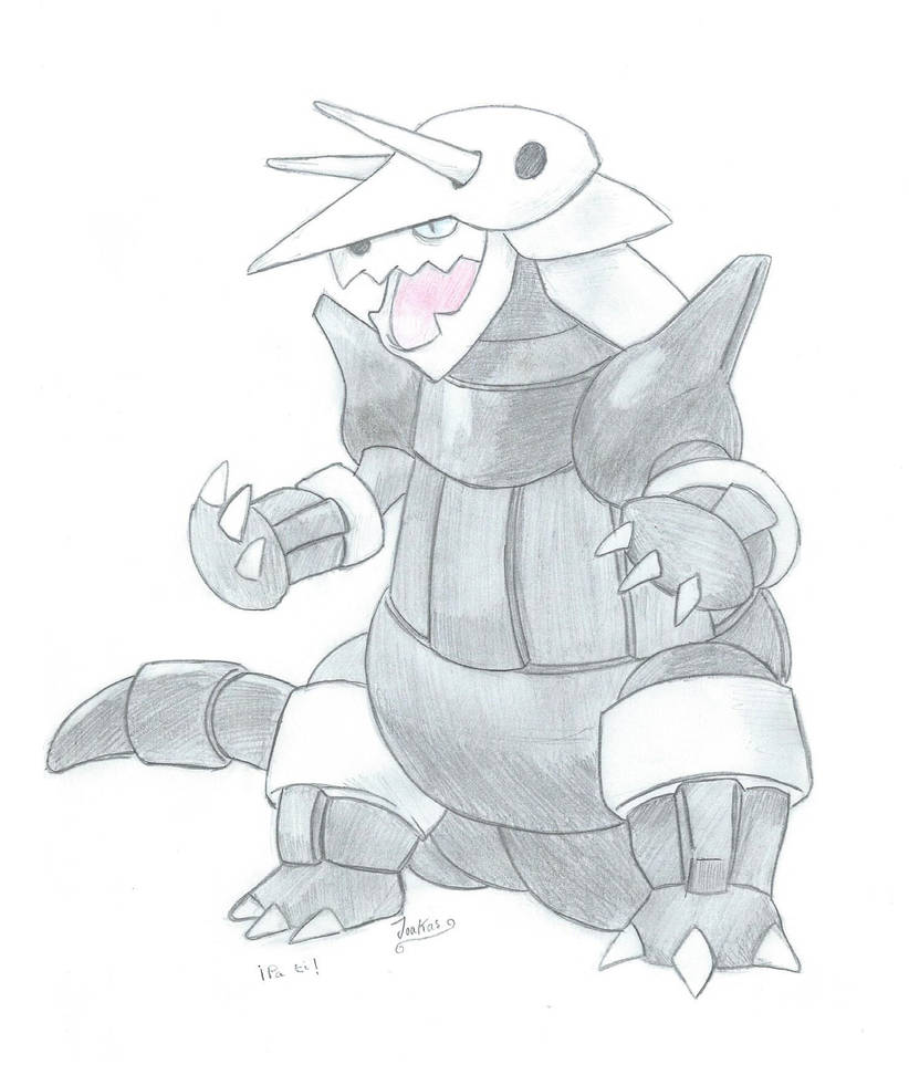 Aggron by joakas15 on DeviantArt