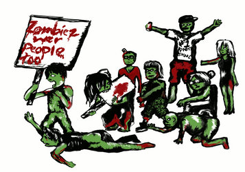 OU Zombies Halloween T-Shirt Submission