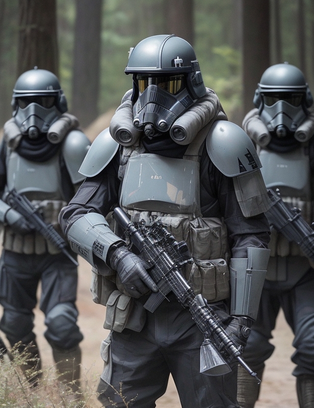 Imperial Scout Commandos  Silent Sentinels By Infi