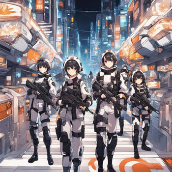 Dark Horizon: 3D Anime Soldiers of the Future