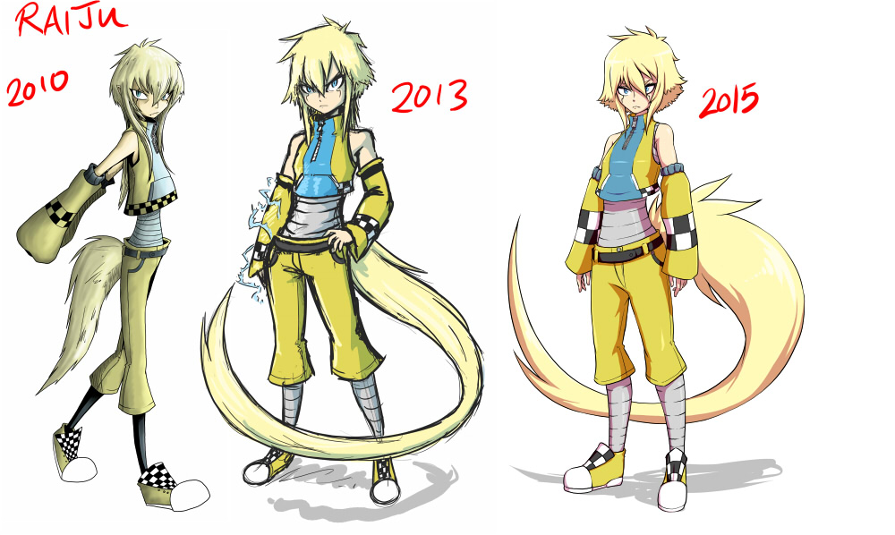 Raiju Then And Now 2015