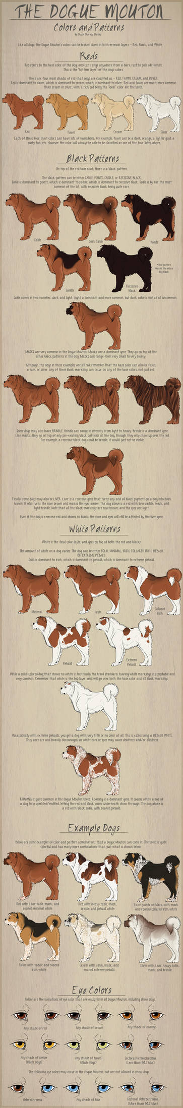 The Dogue Mouton pg3 - Colors and Markings by ShockTherapyStables on ...