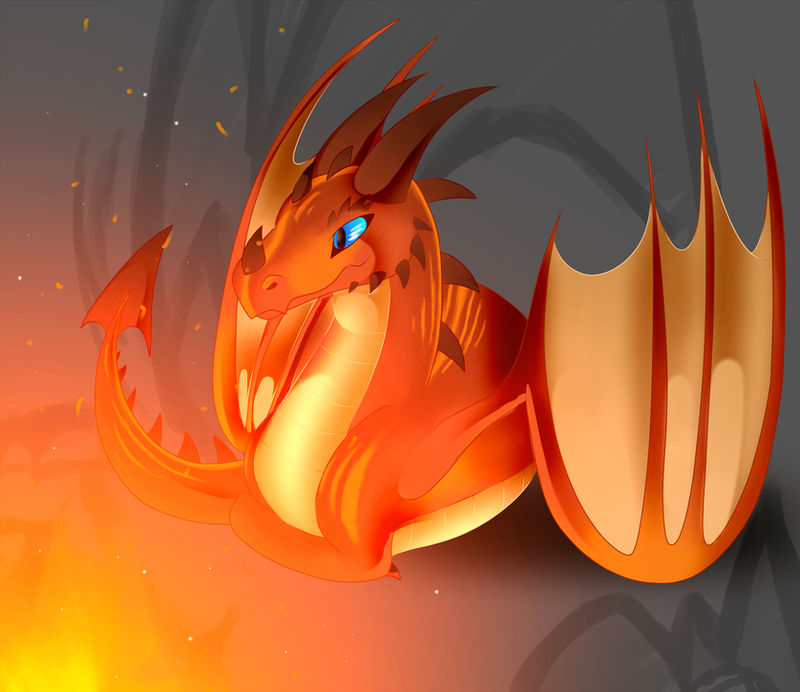 Firebender Dragon Fire Dragon by FantasyInsanity on DeviantArt