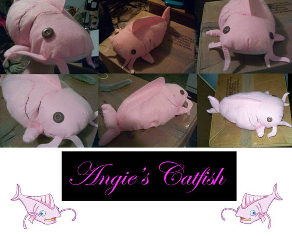 catfish plushie by BakaMichi