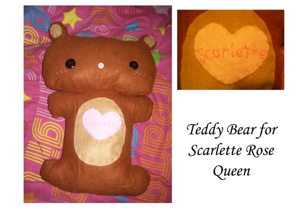 Teddy Bear for Scarlette