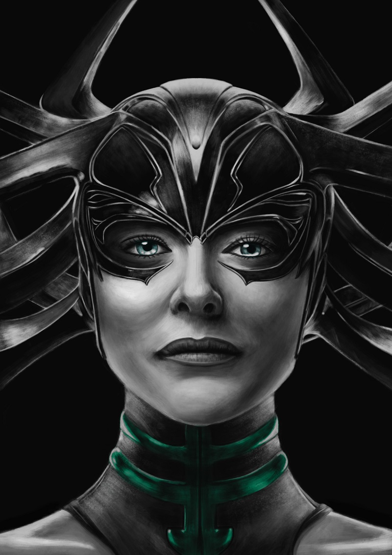 Hela by CaptainChihuahua on DeviantArt