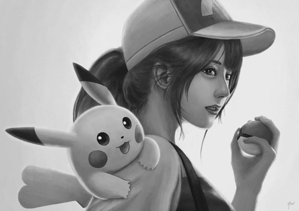 Fan Art - Pokemon Let's Go Pikachu by CaptainChihuahua on DeviantArt