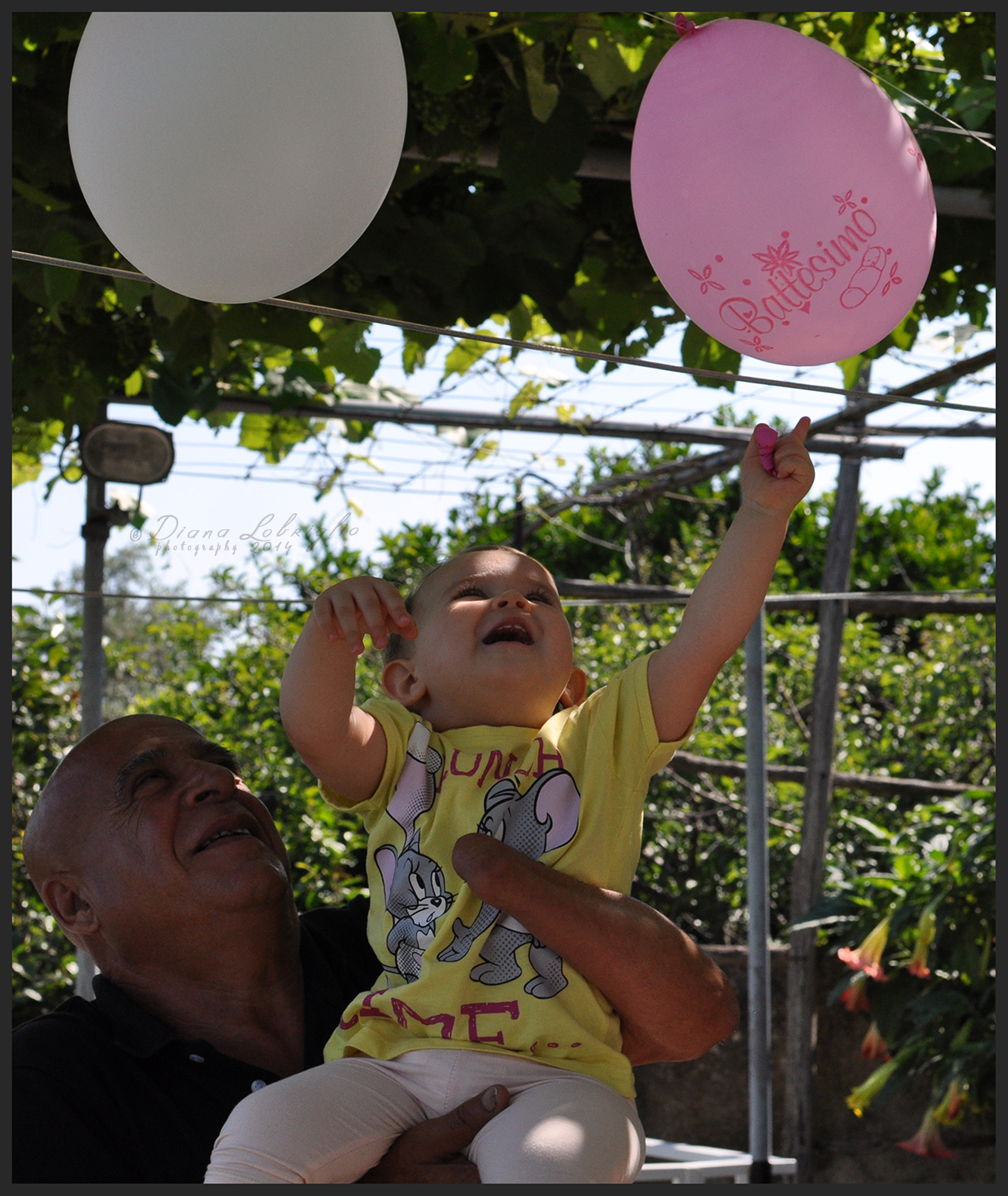 Layla and granpa