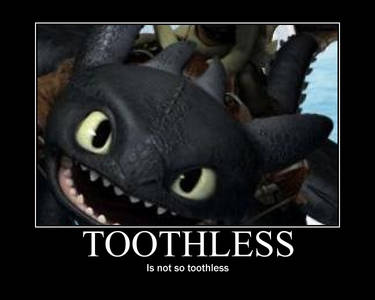 Toothless Poster