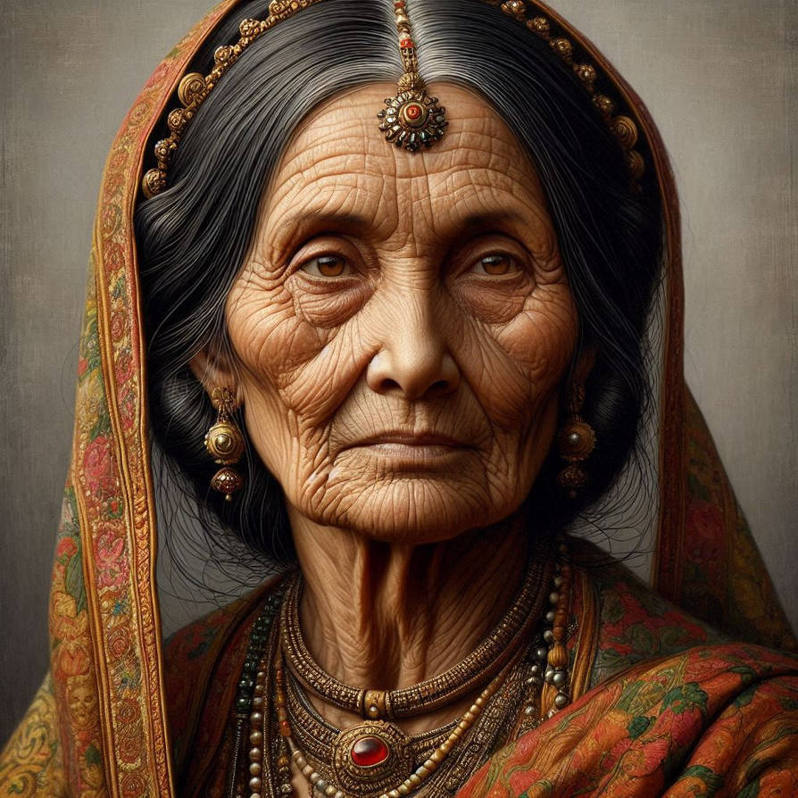 Oil Painting of Rani Rudrama Devi by LordVader2021 on DeviantArt