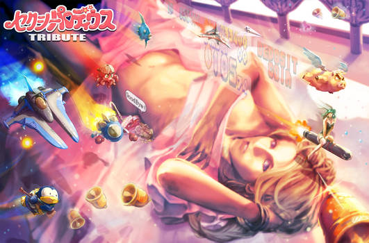 Sexy Parodius Konami tribute