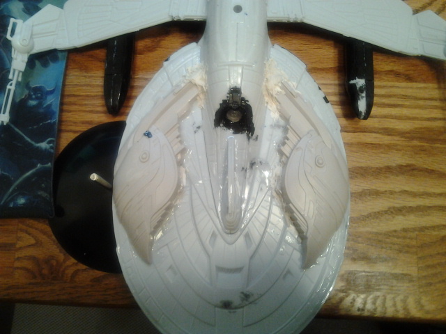 enterprise phantom ver.2 dorsal view w/putty