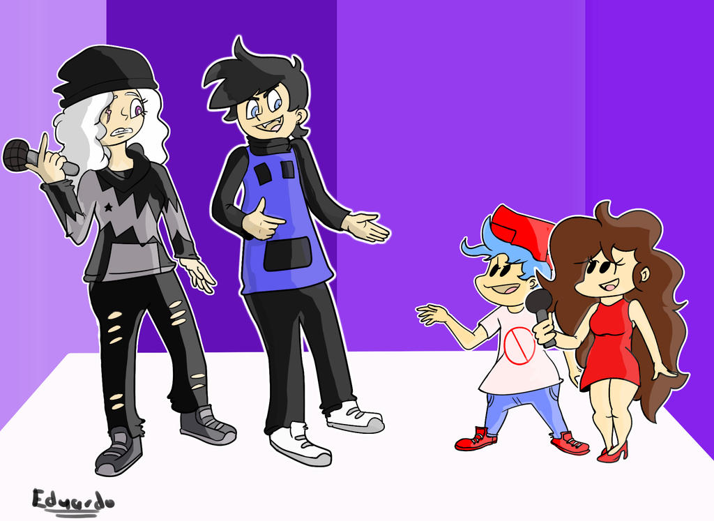 Cj, Ruby, BF and GF by martinezls on DeviantArt