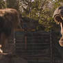 Jurassic World Fallen Kingdom - T-rex vs Lion