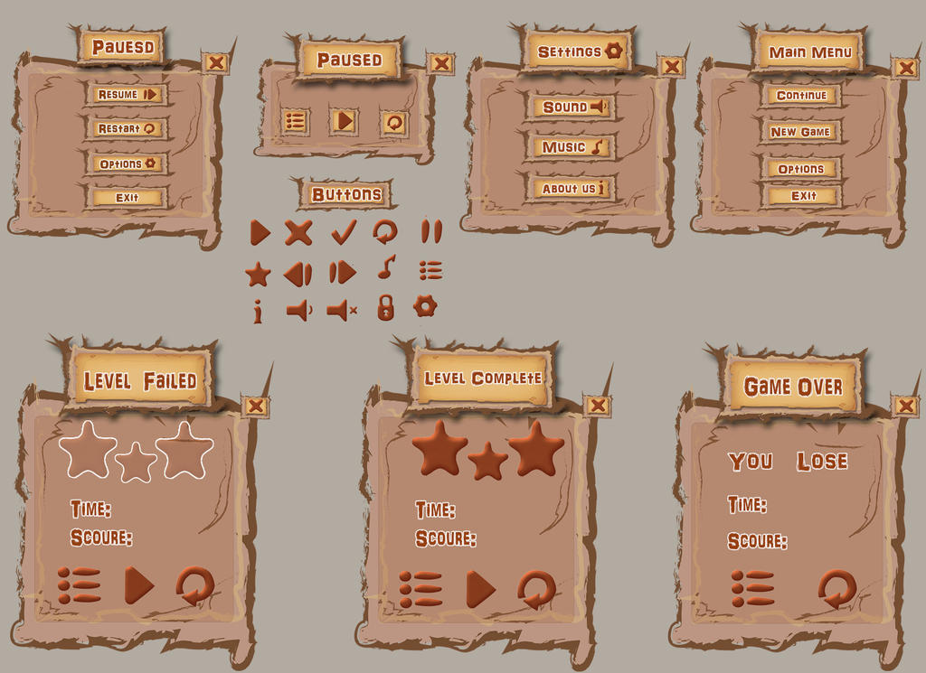 Ui Input Game Game UI by adeelnawazad on DeviantArt