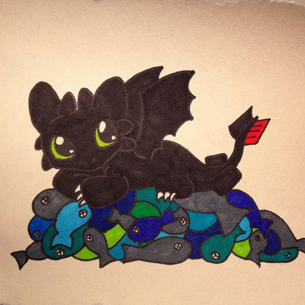 Toothless by ColoursAndShadows on DeviantArt