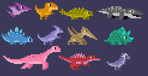 Pixelsaurs