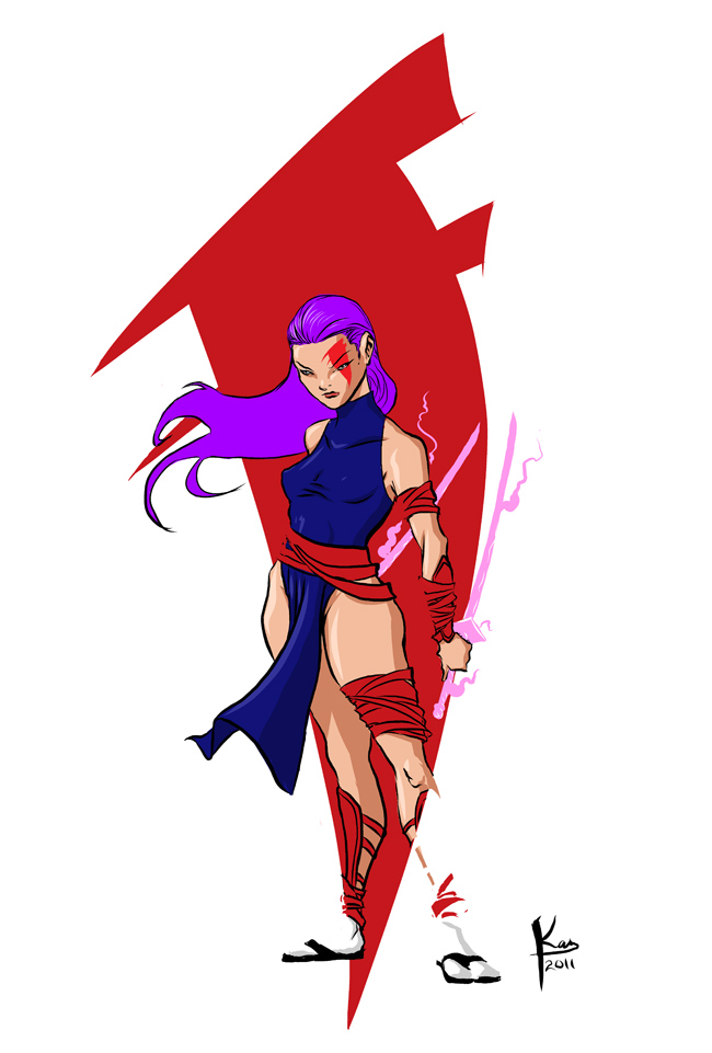 Psylocke - Crimson Dawn