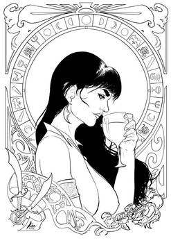 Vampirella - Art Nouveau