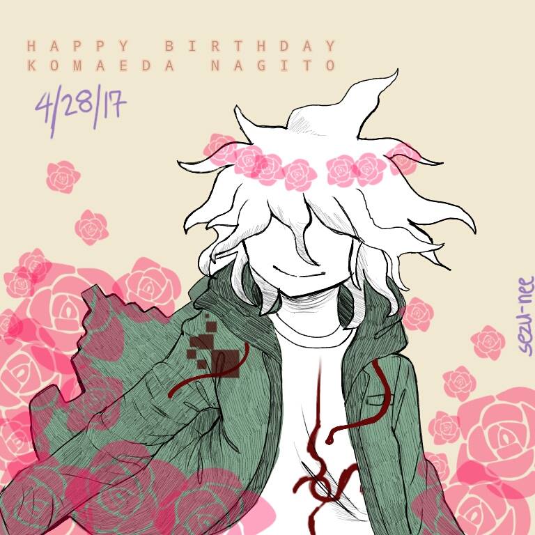 Happy Birthday Komaeda Kun!