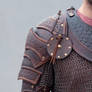 Brown leather armor