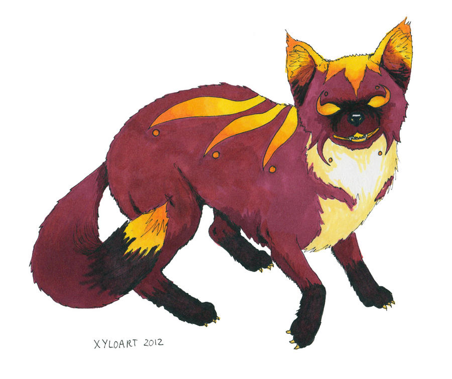 Ember Fox by Xyloart on DeviantArt