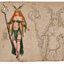 Elf Druid Girl - Full Body Adopt