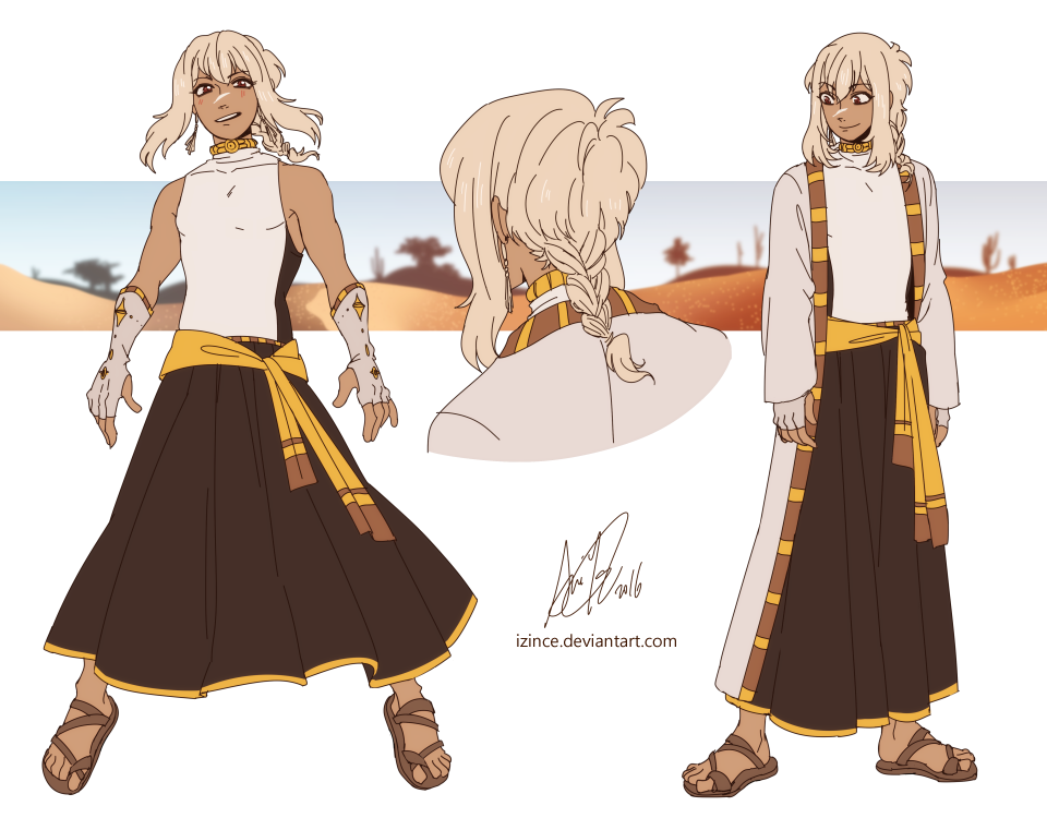 EE: Zayn's Desert Outfit by iZince on DeviantArt