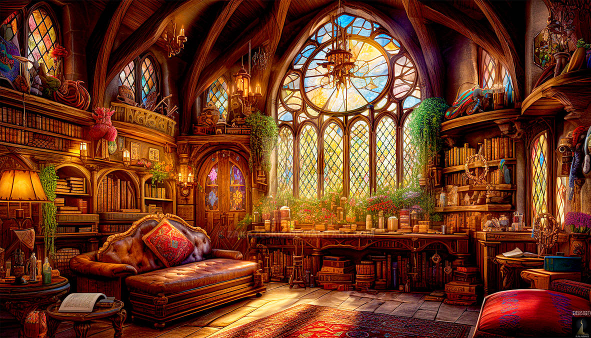 Divination Room1 by zakazeskiz on DeviantArt