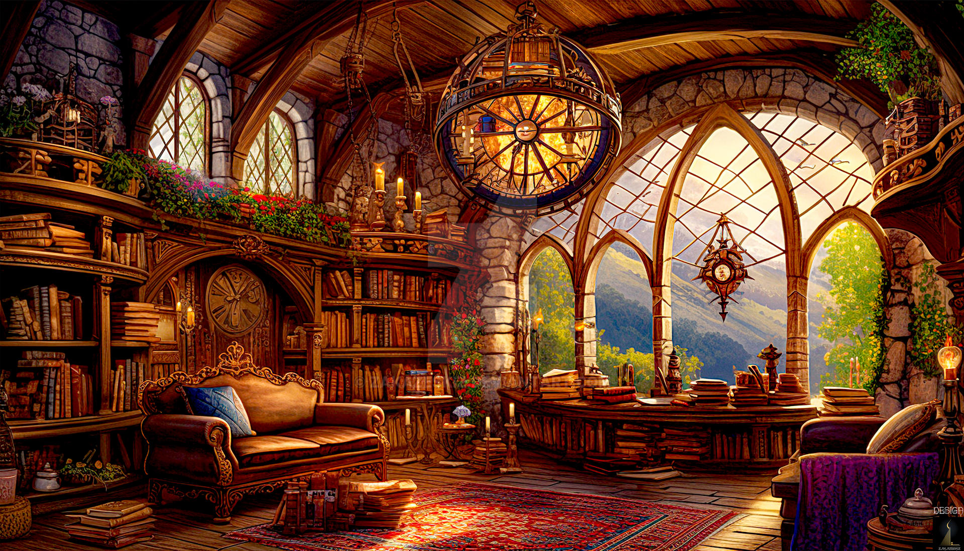 Divination Room4 by zakazeskiz on DeviantArt