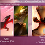 Commission Price List - OPEN