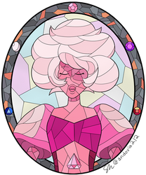 Glass Shatters- Pink Diamond