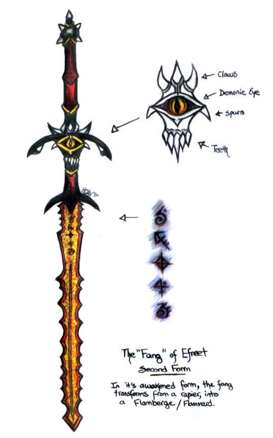 Fang of Efreet - Colour Ref