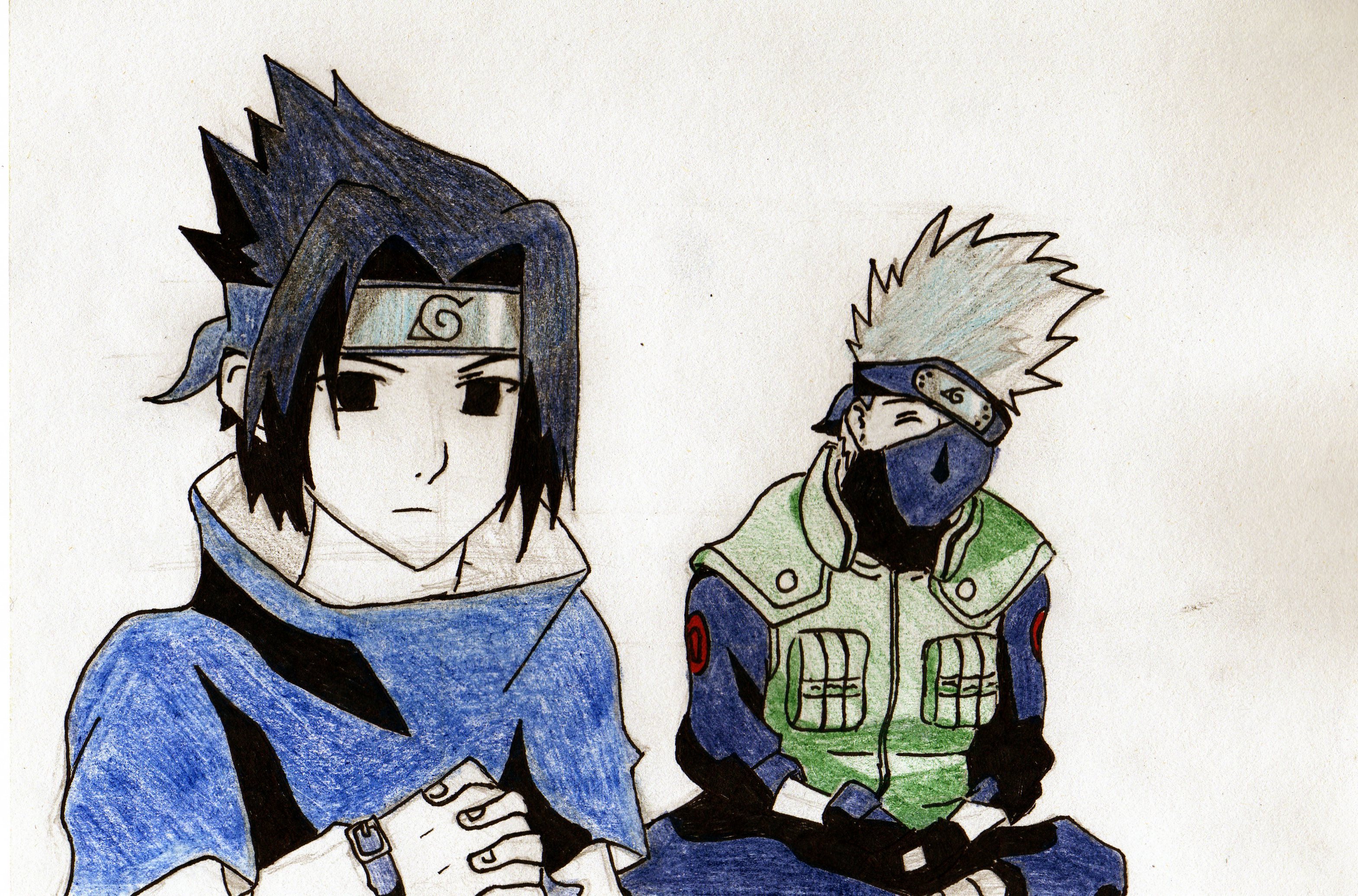 Sasuke and Kakashi