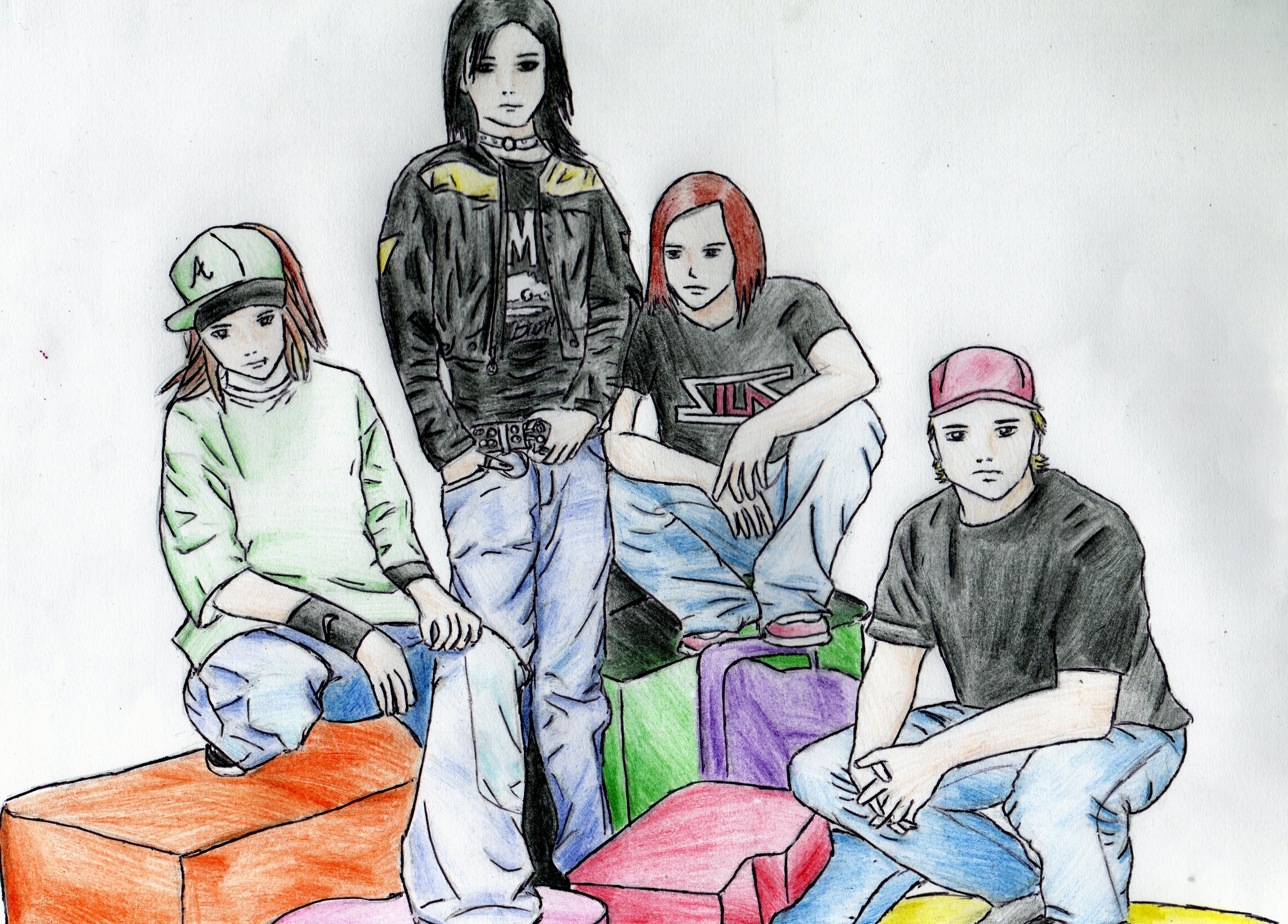 Tokio Hotel - Cartoon